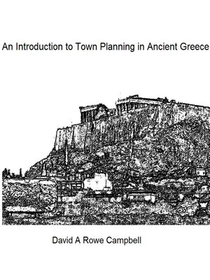 cover image of An Introduction to Town Planning in Ancient Greece